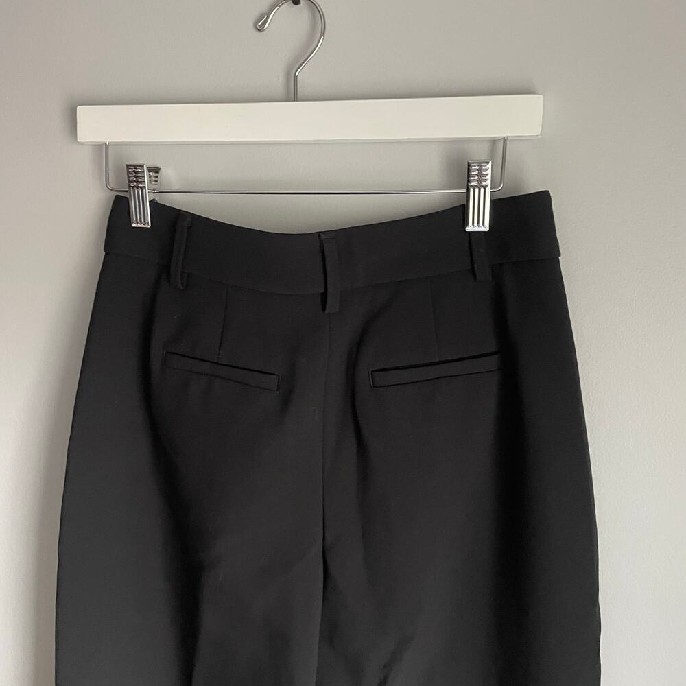 Banana Republic Black Trousers Minimalist Neutral Work Career Office size 0 - Picture 3 of 9